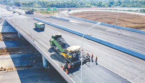 g98環(huán)島高速公路大坡互通立交進入收尾施工